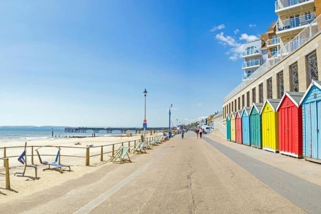 Bournecoast - Stylish Flat With Balcony - Sea Glimpses - 10 Min Walk To Beach - Parking - Wifi - Fm8405 Bournemouth Luaran gambar